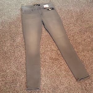 New Express gray jeans